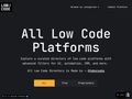 Thumb for Low Code Platforms — Build More. Code Less.
